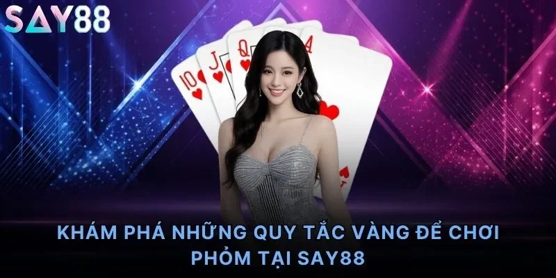 Khám phá những quy tắc vàng để chơi phỏm tại Say88